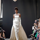 A model closes out Amsale’s Bridal Week show in the first dress Amsale ever designed, from 1990.